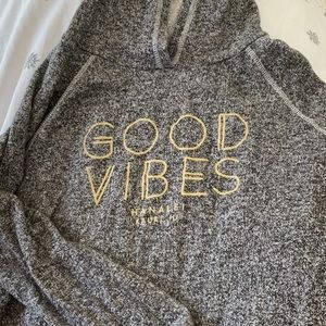 Good vibes hoodie size L